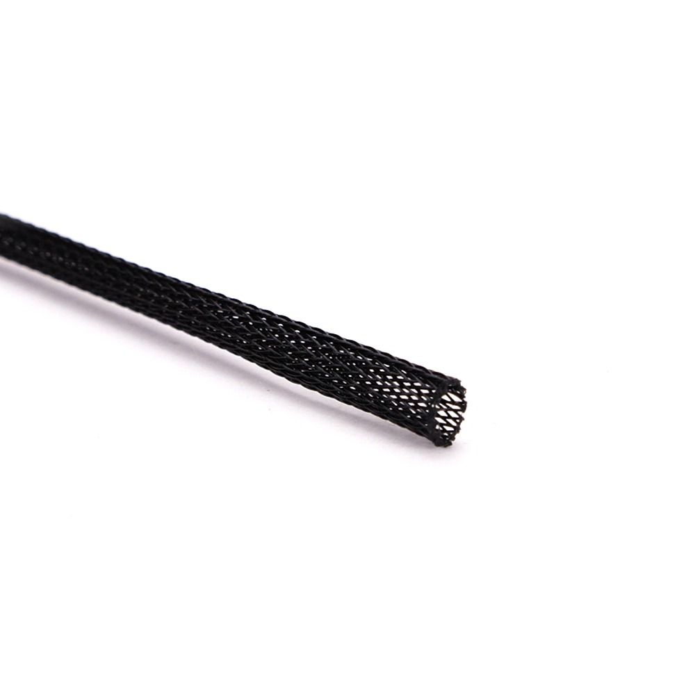 1/4" BLACK EXPANDABLE BRAIDED SLEEVING