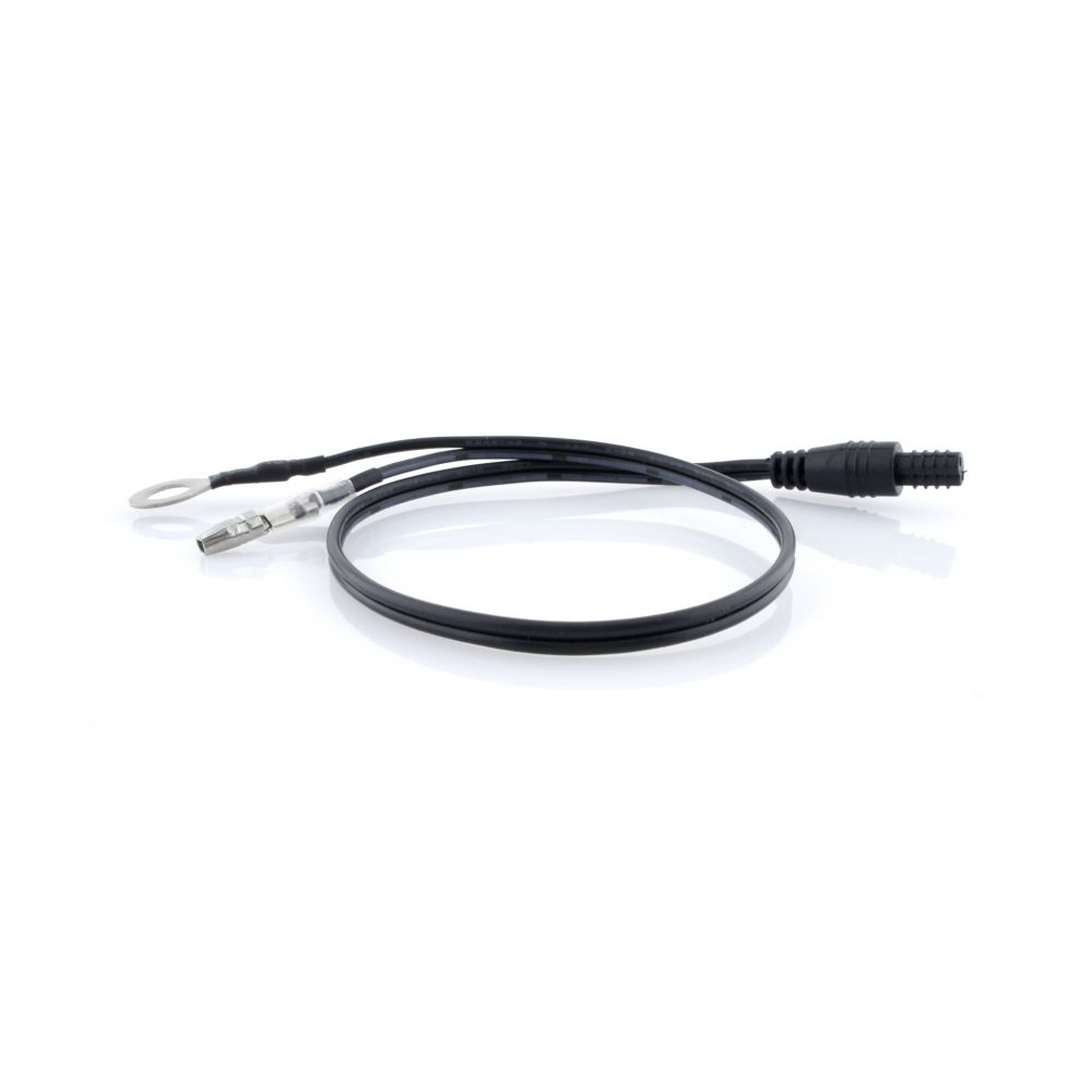 PIGTAIL ADAPTER 1 FOOT 2 PIN FEMALE HARDWIRE W/ RING TERMINAL