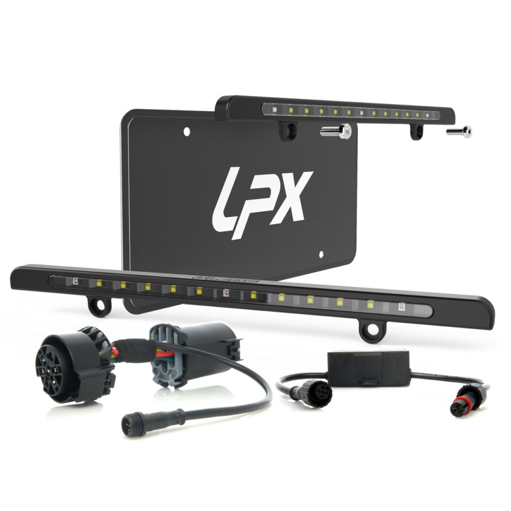 LPX LICENSE PLATE LIGHT BAR W/ PLUG-N-PLAY TRAILER HARNESS