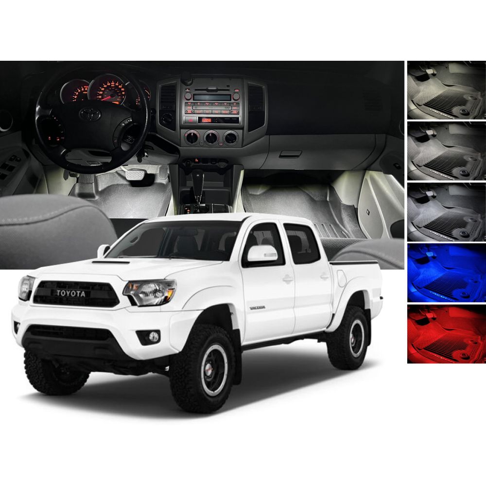 05-15 TOYOTA TACOMA LED FOOTWELL KIT DUAL OUTPUT FRONT