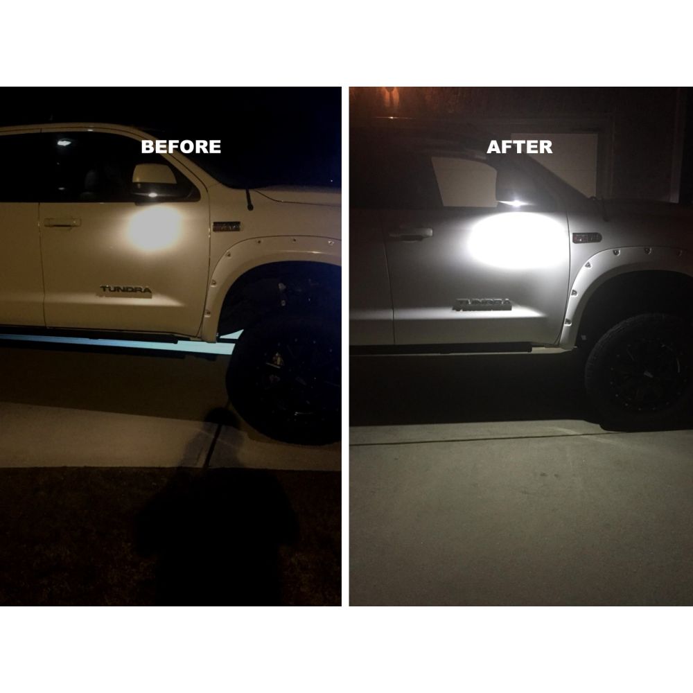 FACTORY REPLACEMENT TOYOTA TUNDRA SEQUOIA LED PUDDLE LIGHTS
