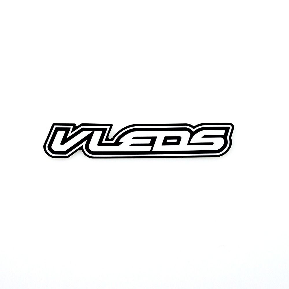 5" VLEDS OUTLINE PRINTED VINYL DECAL